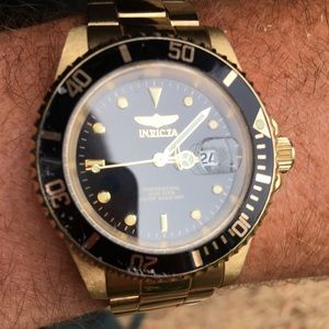 As-Is Invicta Men’s Gold Wristwatch watch As-Is